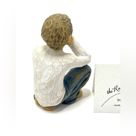 Willow Tree Inquisitive Child from The Roses in my Garden Collection. New. - Picture 3 of 5